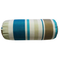 Grasekamp Kissenrolle für Hollywoodschaukel Triumph blau Kunststoff B/H/L: ca. 14x14x37 cm Triumph - blau/taupe (37,00/14,00/14,00cm) - Grasekamp