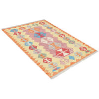 PersaTepp Teppich Kelim Gashgai rosa B/H/L: ca. 81x1x123 cm Kelim Gashgai - rosa (123,00/81,00/1,00cm) - PersaTepp