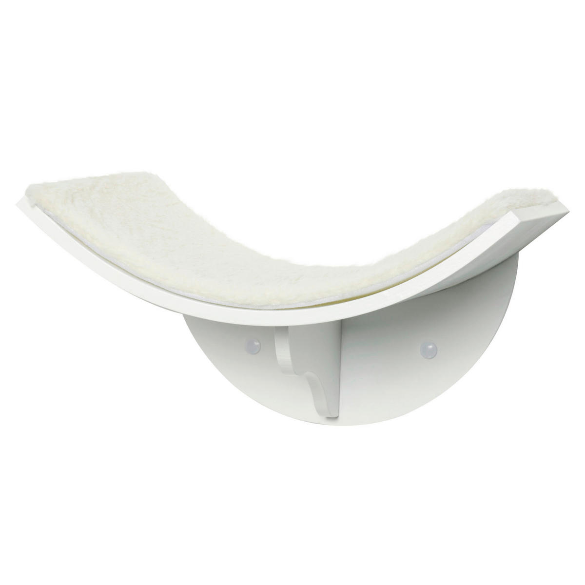 PawHut Wand-Katzenbett weiß MDF B/H/L: ca. 28x21x41 cm Wand-Katzenbett - weiß (41,00/28,00/21,00cm) - PawHut