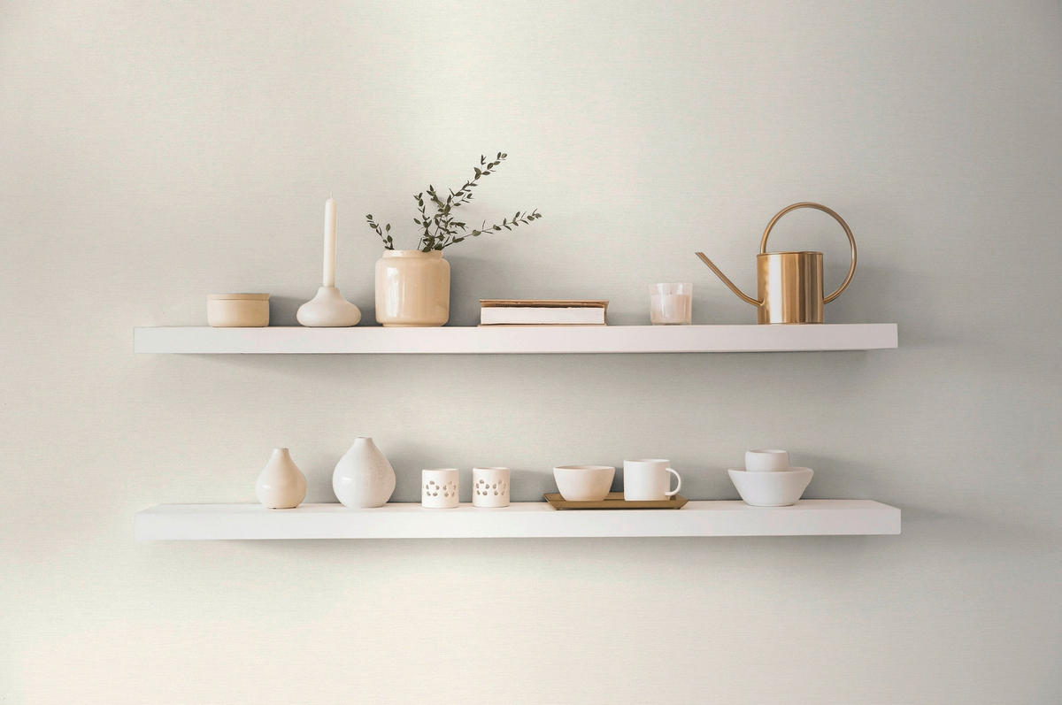 A.S.Creation Vliestapete creme B/H/D: ca. 53x1005x8,7 cm Vliestapete - creme (8,70/1005,00cm) - A.S.Creation