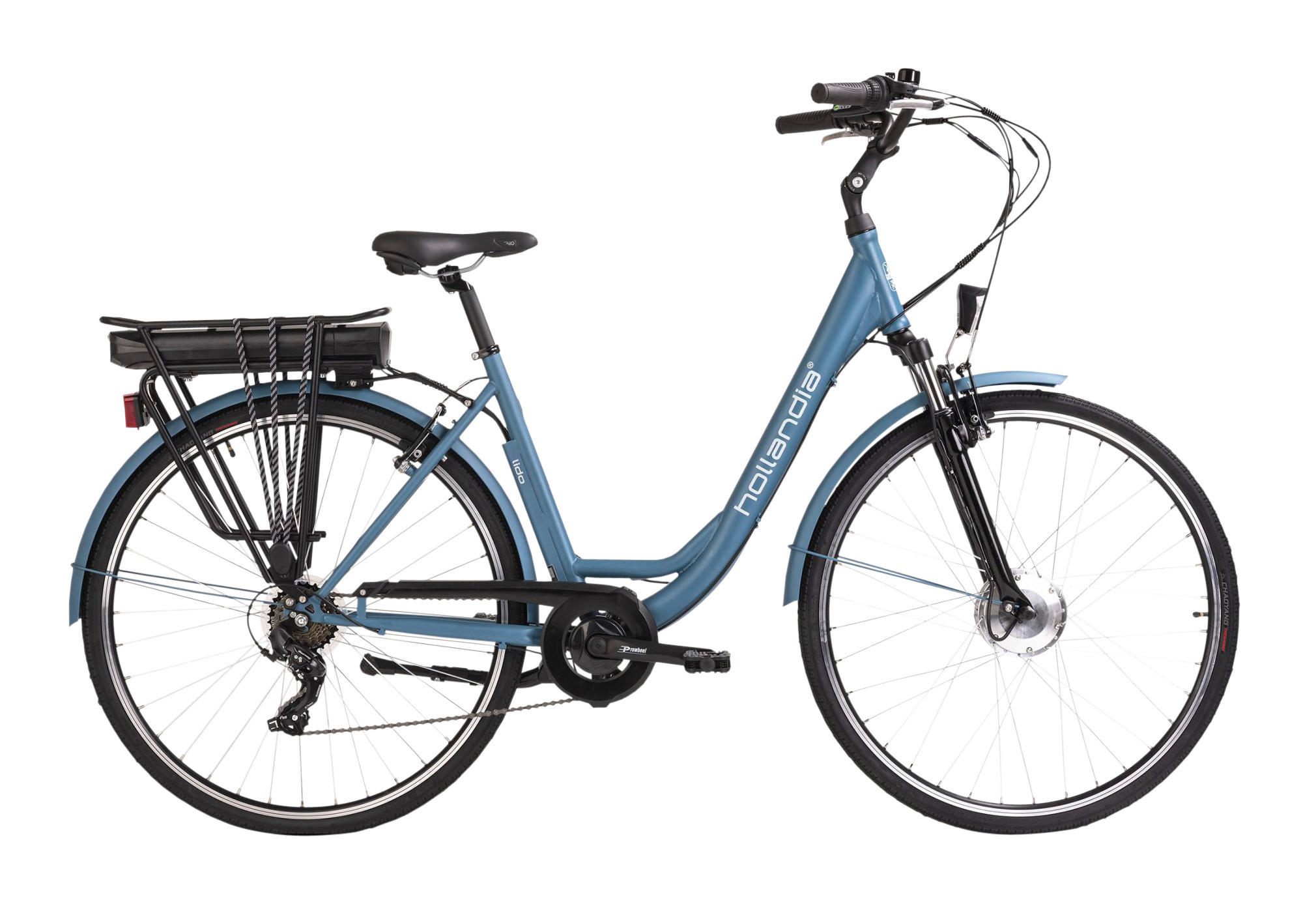 Hollandia E-Cityrad Lido Lido 28'' 28 Zoll Rahmenhöhe 49 cm 7 Gänge blau blau ca. 250 W ca. 36 V ca. 28 Zoll