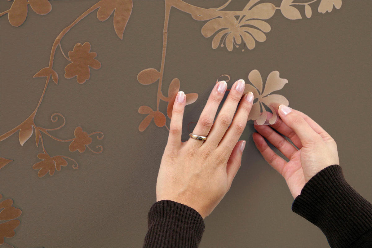 Komar Wandtattoo Frasca Blumen Frasca B/L: ca. 50x70 cm Frasca - (50,00/70,00cm) - Komar