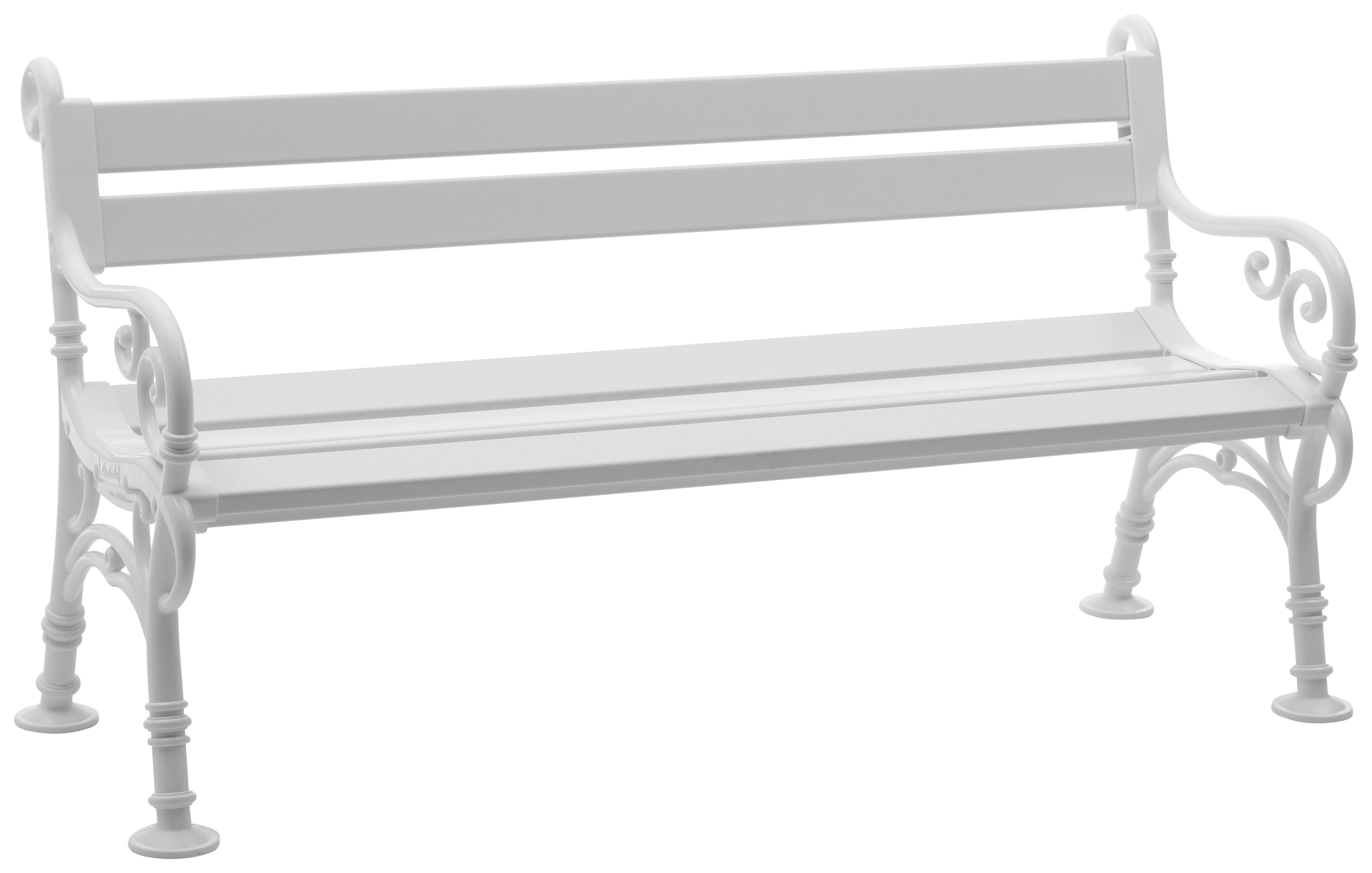 Blome-Tillmann Gartenbank Linderhof weiß Kunststoff B/H/L: ca. 160x85x60 cm Linderhof - weiß (60,00/160,00/85,00cm) - Blome-Tillmann