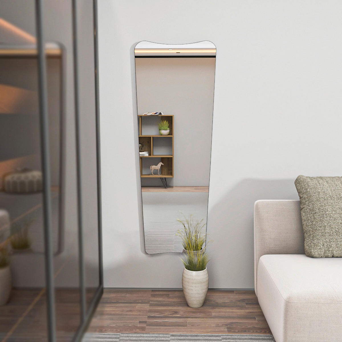 Standspiegel Vitris B/H/T: ca. 54x150x2,2 cm Vitris - (54,00/150,00/2,20cm) - moebel17
