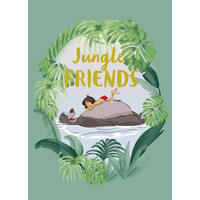 Komar Poster Jungle Book Friends Disney B/L: ca. 50x70 cm Jungle Book Friends - (50,00/70,00cm) - Komar