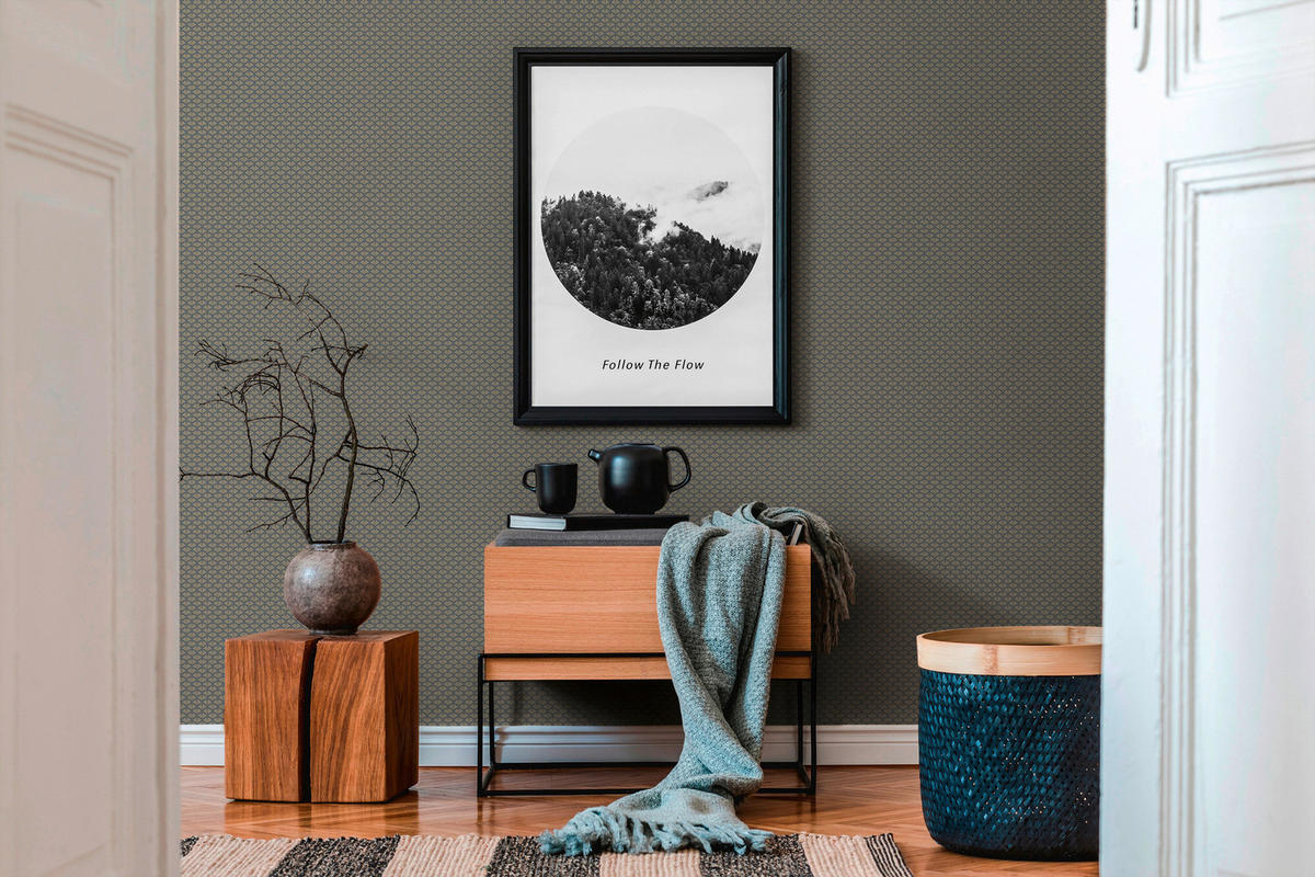 A.S.Creation Vliestapete Trendwall 2 Abstrakt grau B/L: ca. 53x1005 cm Trendwall 2 - grau (53,00/1005,00cm) - A.S.Creation