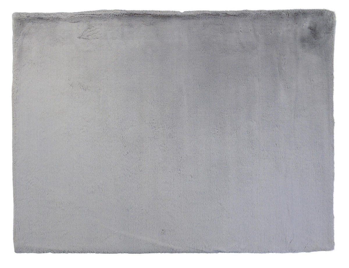 Fellimitat Moyo silber B/L: ca. 120x160 cm Moyo - silber (120,00/160,00cm)