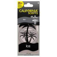 California Scents Lufterfrischer KFZ-Lufterfrischer_DuftPalme_4Stck. - California Scents