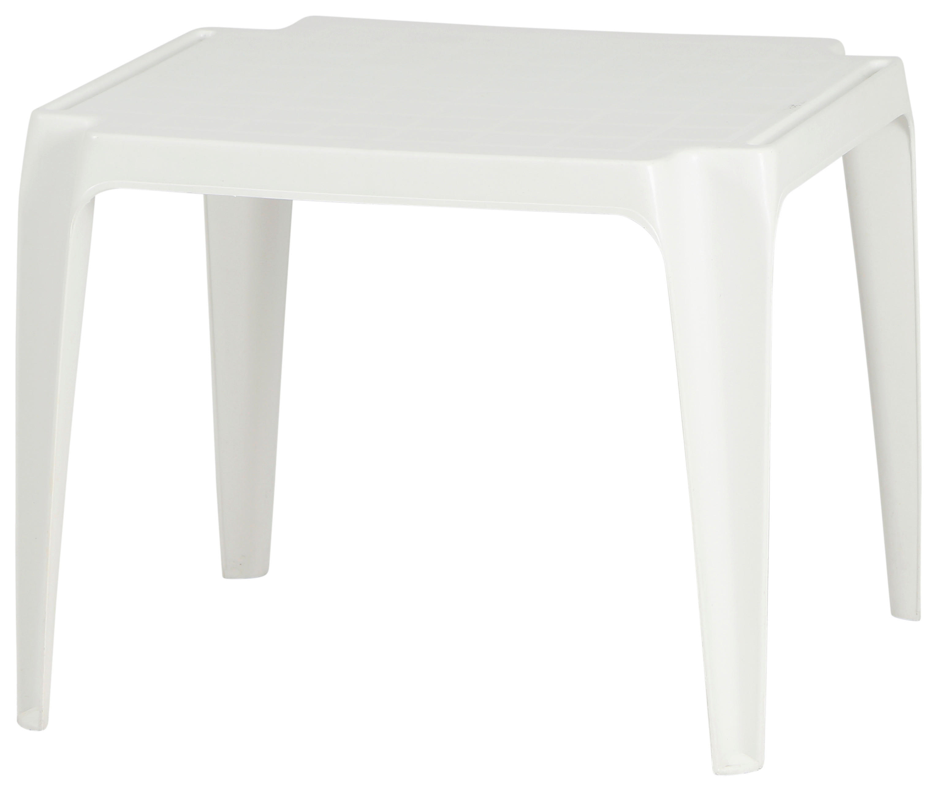 ProGarden Kindertisch Tavolo weiß Kunststoff B/H/L: ca. 52x44x56 cm Tavolo - weiß (56,00/52,00/44,00cm) - ProGarden