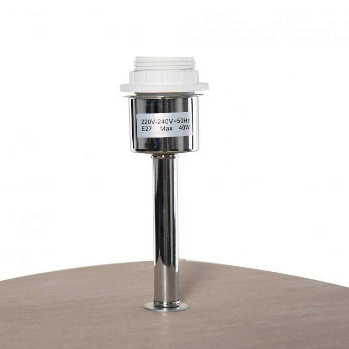 HOMCOM Stehleuchte B31-096 grau Holz Kunststoff B/H/L: ca. 46x159x46 cm E27 1 Brennstellen Stehleuchte B31-096 - grau (46,00/46,00/159,00cm) - HOMCOM