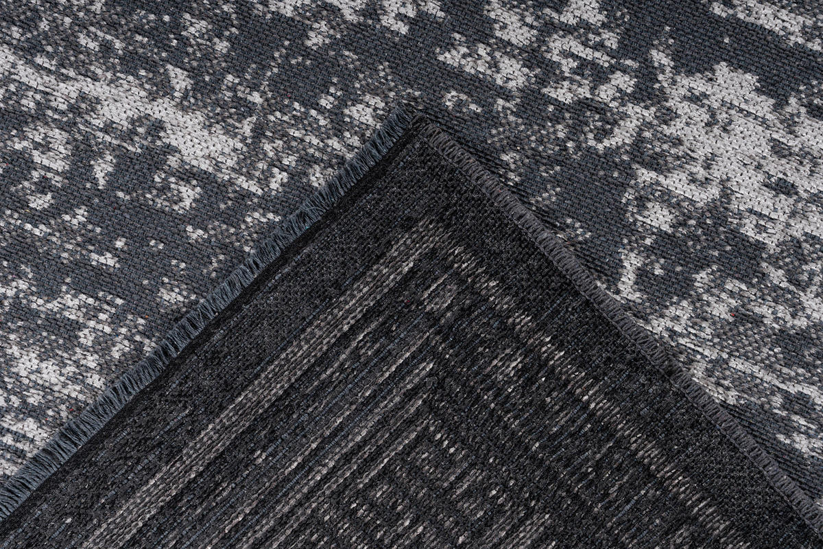 360Living Teppich Kalevi grau B/L: ca. 80x150 cm Kalevi - grau (80,00/150,00cm) - 360Living
