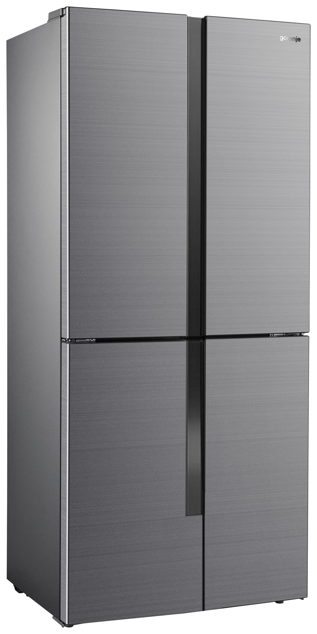 Gorenje Cross-Door Kühl/Gefrierkombination NRM8182MX Edelstahloptik B/H/T: ca. 79x182x64 cm Multi-Door NRM 8182 MX - Edelstahloptik (79,00/182,00/64,00cm) - Gorenje