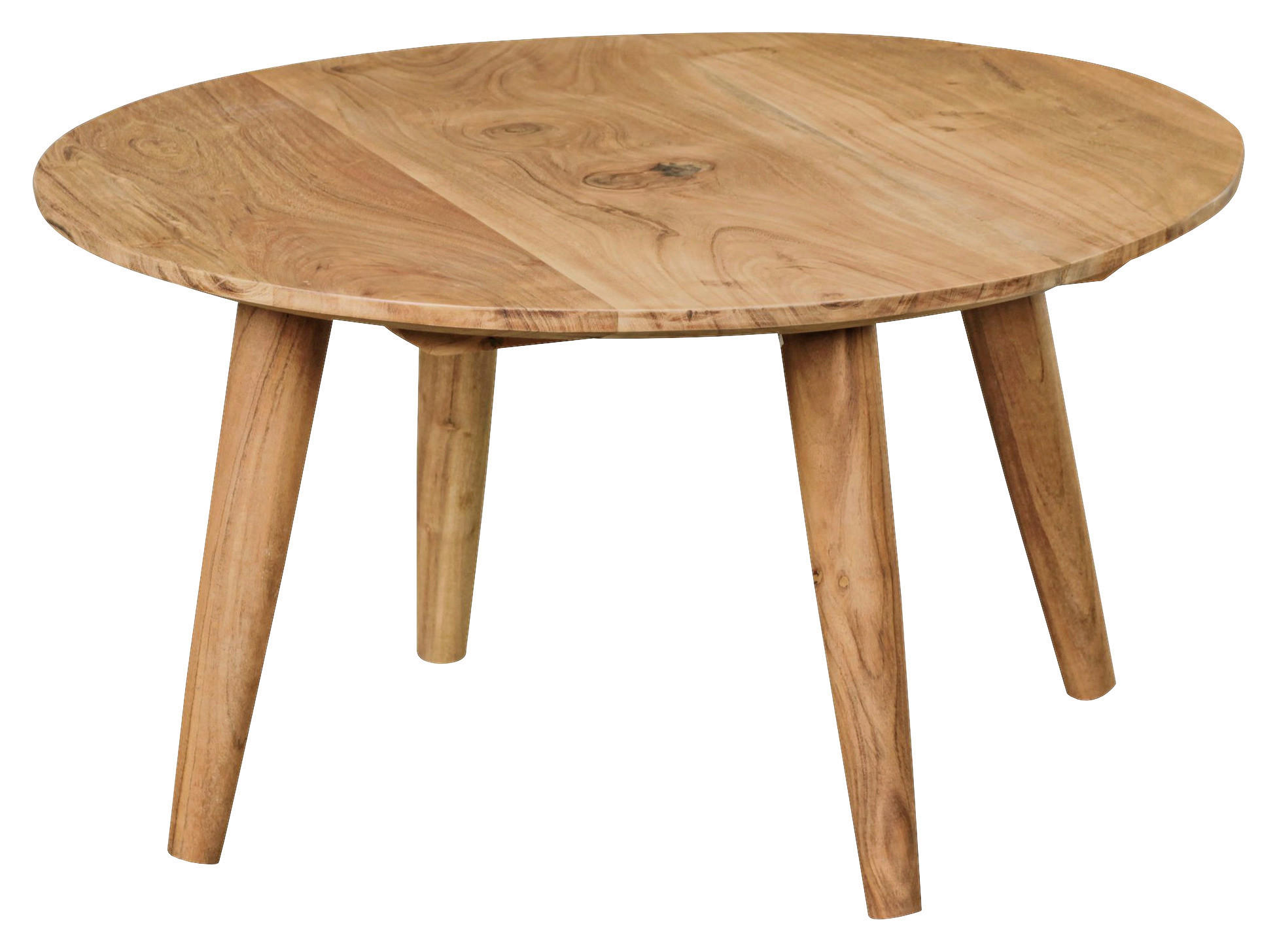 Wohnling Couchtisch braun B/H/T: ca. 75x40x75 cm Couchtisch BOHA - braun (75,00/40,00/75,00cm) - Wohnling