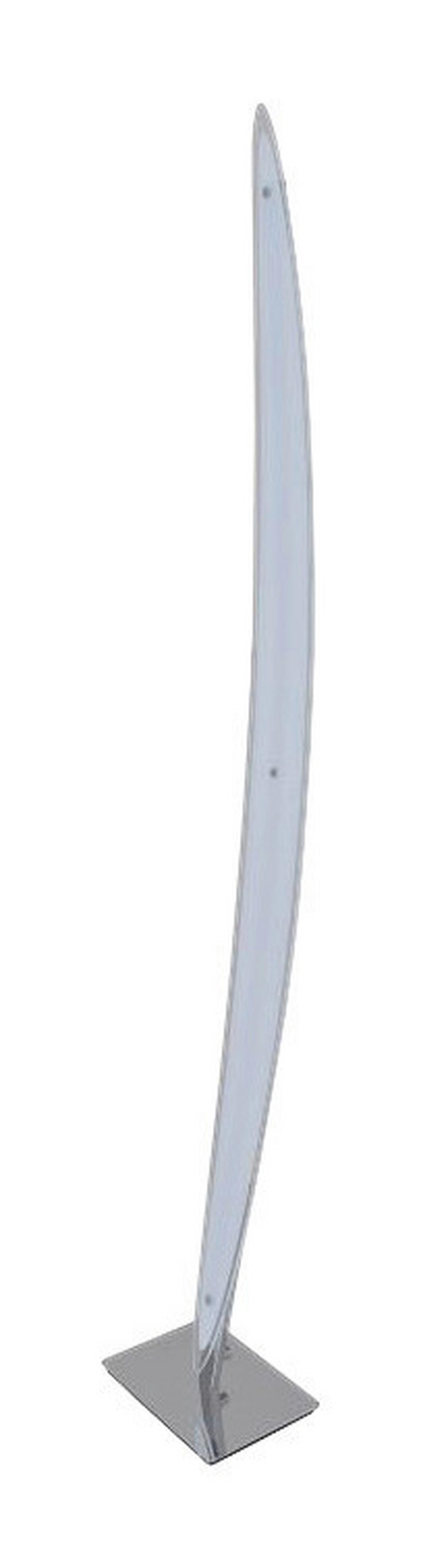 Näve Leuchten LED-Stehleuchte NV2054142 Chrom Metall B/H/T: ca. 20x131x15 cm 1 Brennstellen Surf - Chrom (20,00/131,00/15,00cm) - Näve Leuchten
