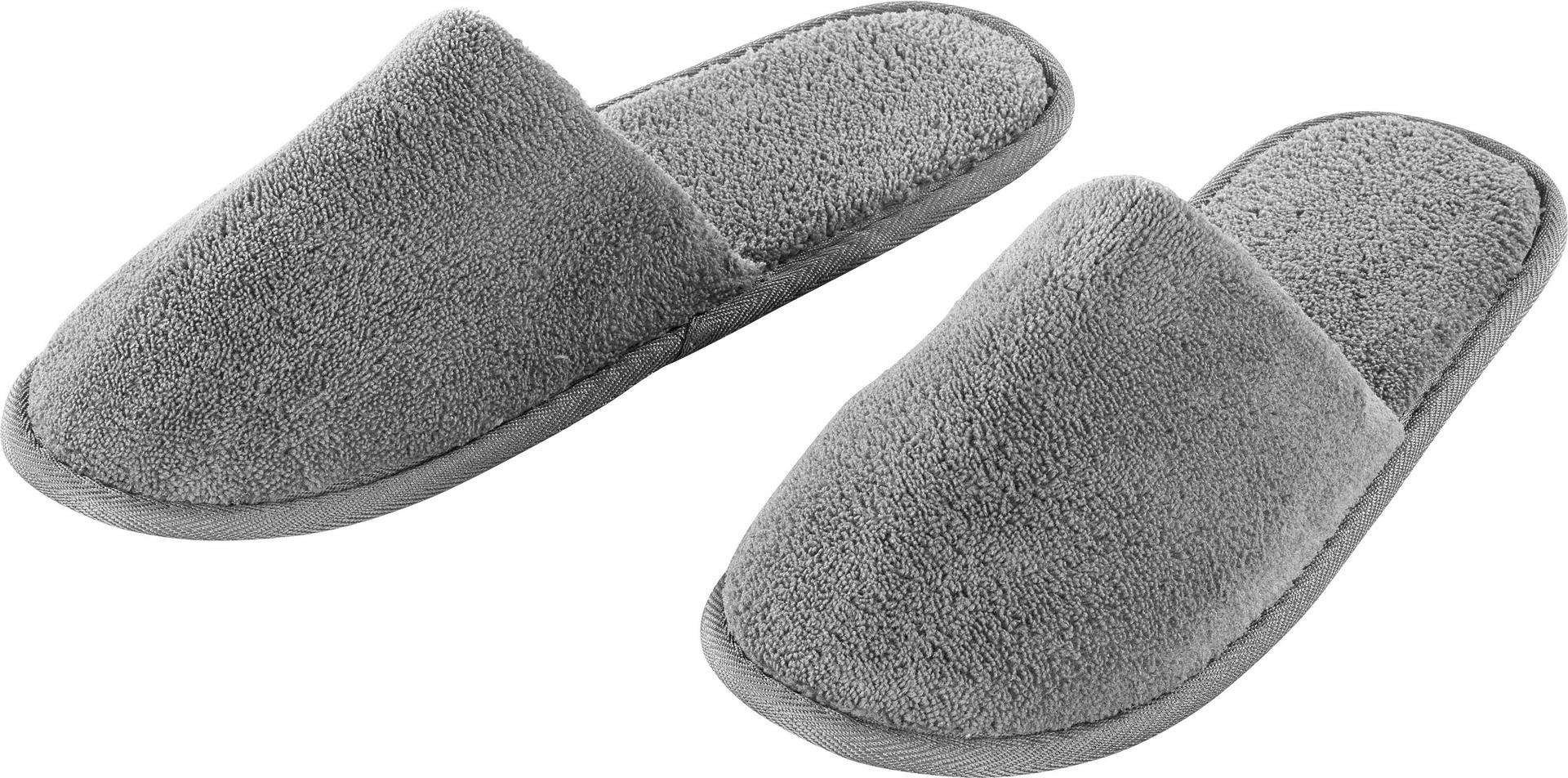 POCOline Hausschuhe silber Größe 36-39 Hausschuhe_Microfaser - silber - POCOline