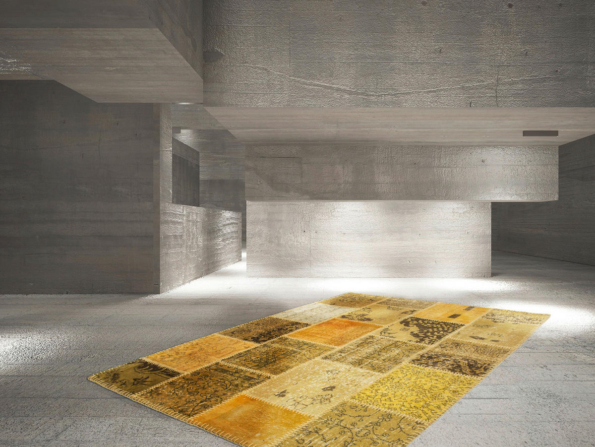 Obsession Teppich My Spirit gold B/L: ca. 120x170 cm My Spirit - gold (120,00/170,00cm) - Obsession