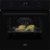AEG Backofen-Set XXXL80P schwarz B/H/T: ca. 59,4x59,8x56,7 cm XXXL80P - schwarz (59,40/59,80/56,70cm) - AEG