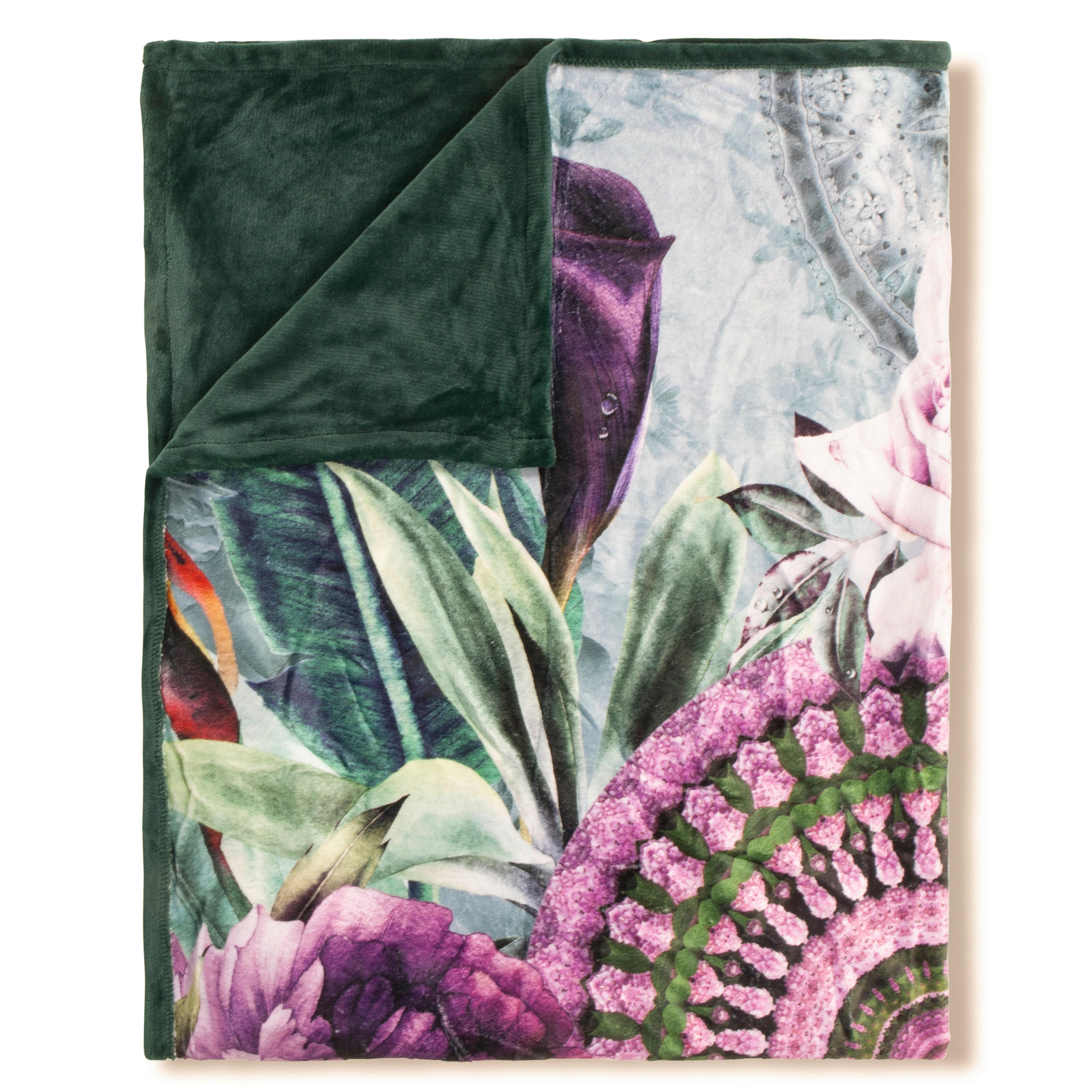 Wohndecke Bandhura Polysamt Bandhura - Multi (130,00/160,00cm) - HIP