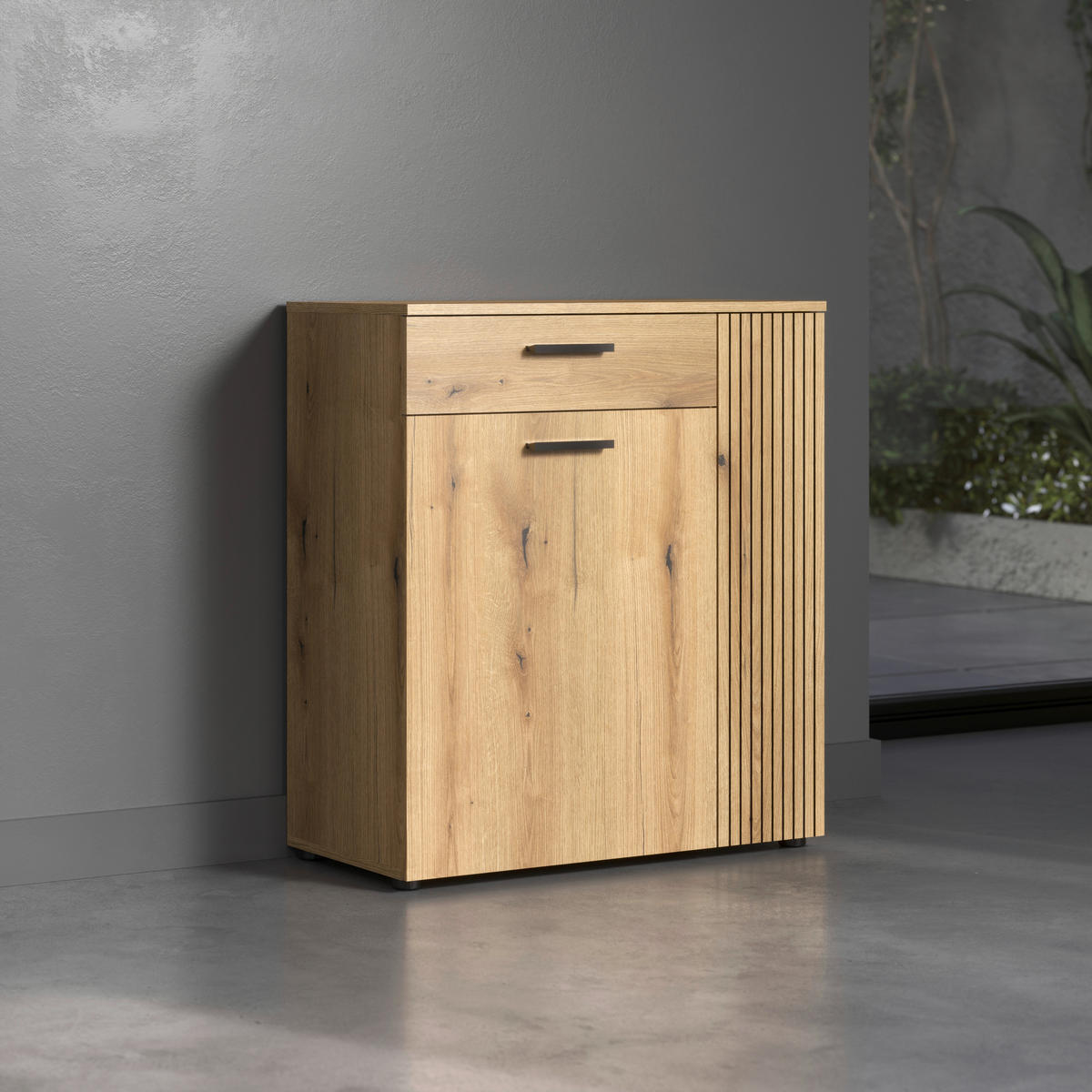 Schuhkommode Pure Bliss Eiche Evoke Oak Nachbildung B/H/T: ca. 80x89x36 cm Pure Bliss - Eiche (80,00/89,00/36,00cm)