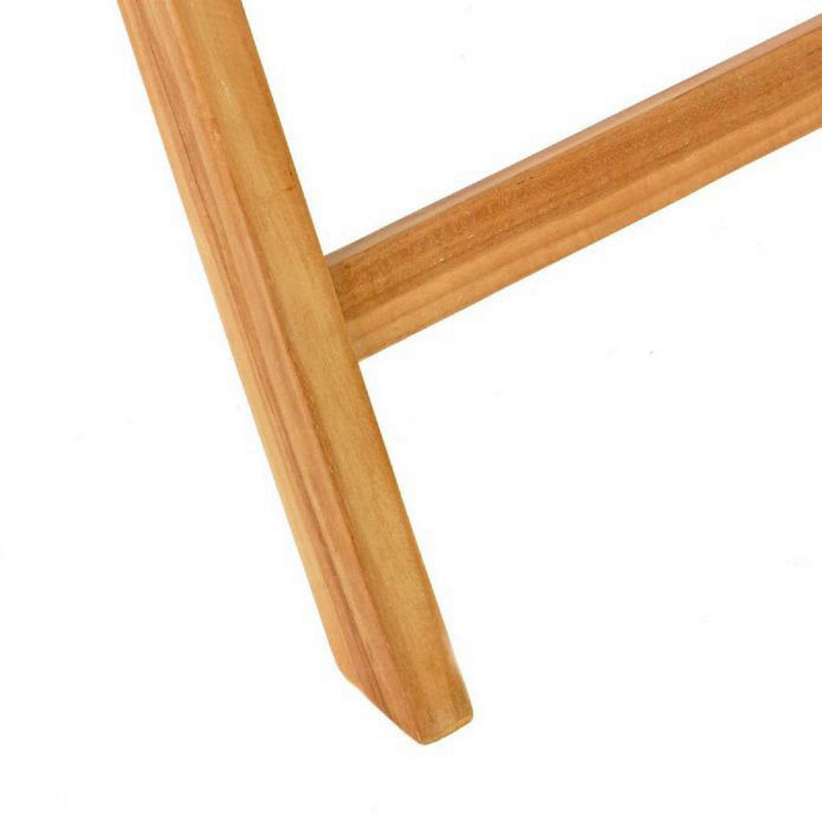 VCM Gartenstuhl braun Teakholz B/H/T: ca. 61x111x65 cm Gartenstuhl - braun (61,00/111,00/65,00cm) - VCM