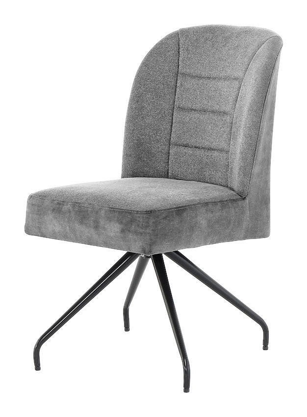 Stuhl  grau B/H/T: ca. 47x88x63 cm Rudi_Stuhl - schwarz/grau (47,00/88,00/63,00cm)