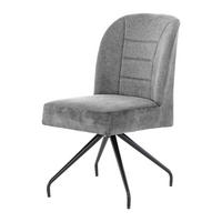 Stuhl  grau B/H/T: ca. 47x88x63 cm Rudi_Stuhl - schwarz/grau (47,00/88,00/63,00cm)