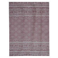 Kayoom Flachgewebeteppich Sunny 110 pink B/L: ca. 160x230 cm Sunny 110 - pink (160,00/230,00cm) - Kayoom