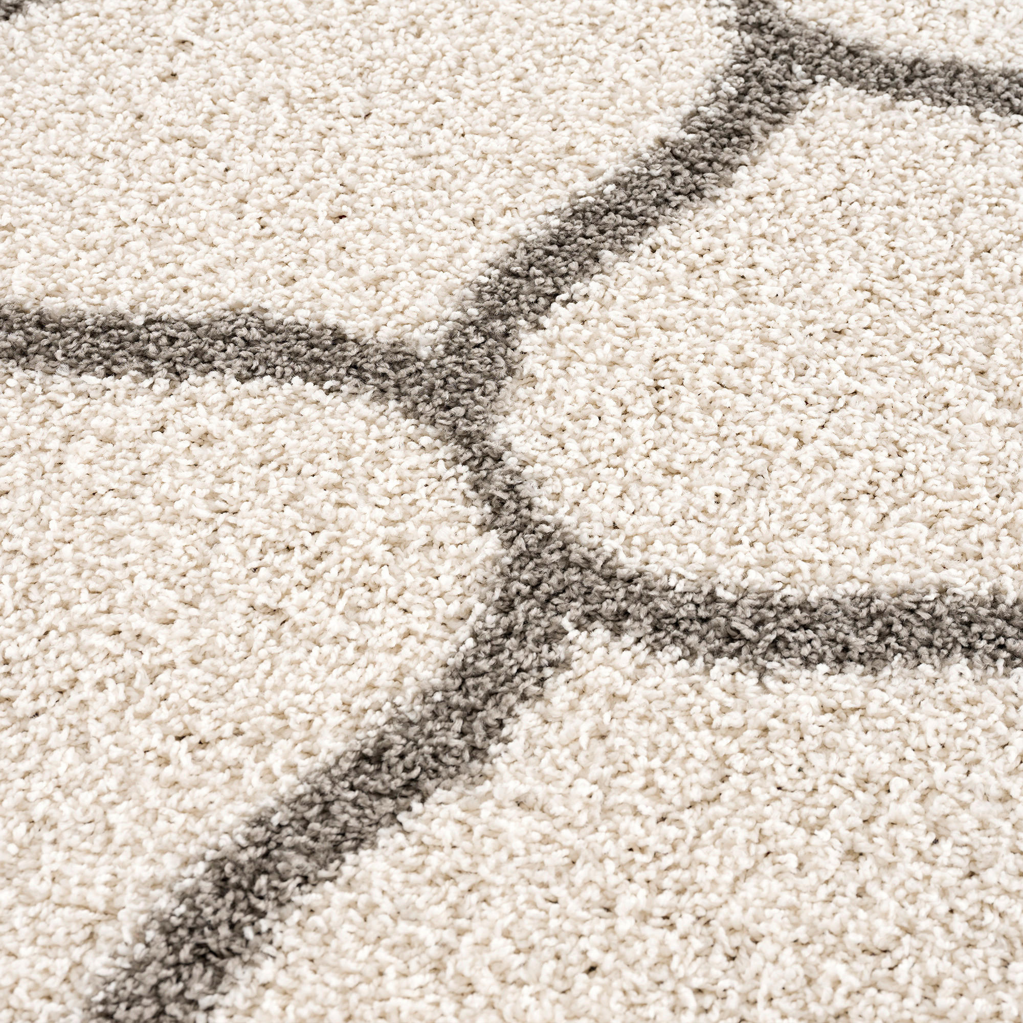 Sanat Hochflorteppich MADRID creme B/L: ca. 120x170 cm MADRID - creme (120,00/170,00cm) - Sanat