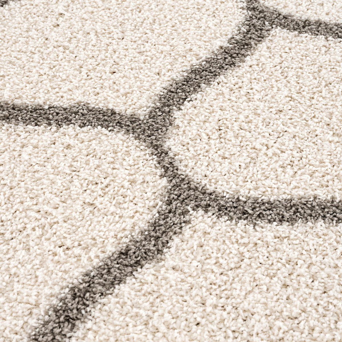 Sanat Hochflorteppich MADRID creme B/L: ca. 120x170 cm MADRID - creme (120,00/170,00cm) - Sanat
