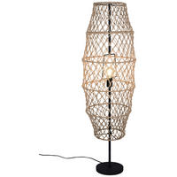 Reality Leuchten Stehleuchte schwarz Metall H: ca. 120 cm E27 1 Brennstellen Hive - schwarz (120,00cm) - Reality Leuchten