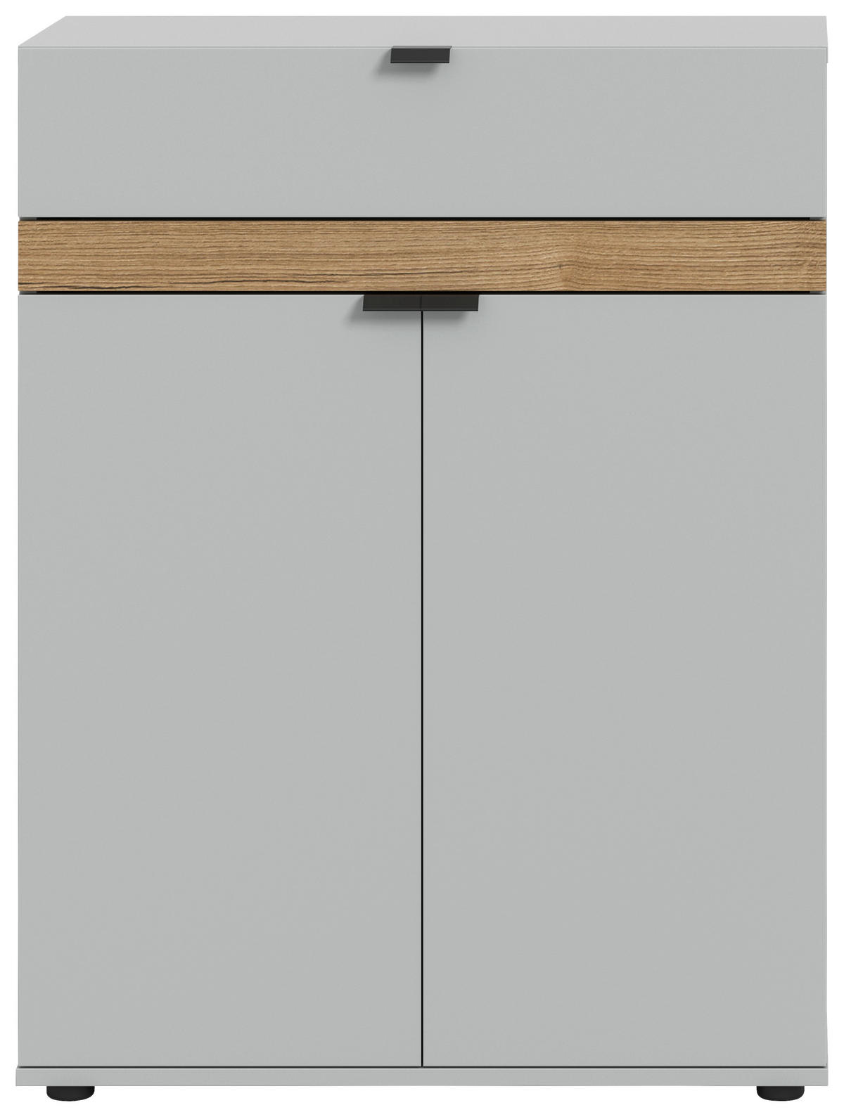 Schuhkommode Naro weiß Evoke Oak Nachbildung B/H/T: ca. 75x98x37 cm Naro - weiß (75,00/98,00/37,00cm) - xonox.home