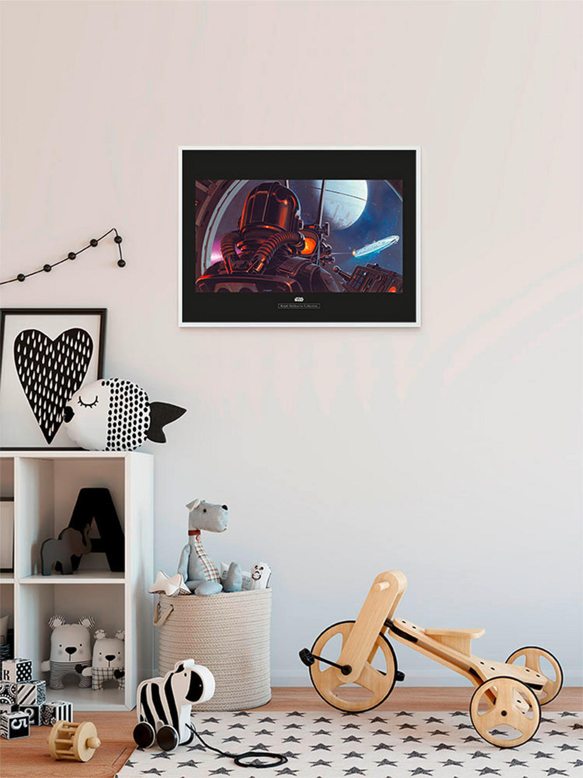 Komar Poster Star Wars Classic RMQ TIE-Fighter P Star Wars B/L: ca. 50x40 cm Star Wars Classic RMQ TIE-Fighter P - (50,00/40,00cm) - Komar