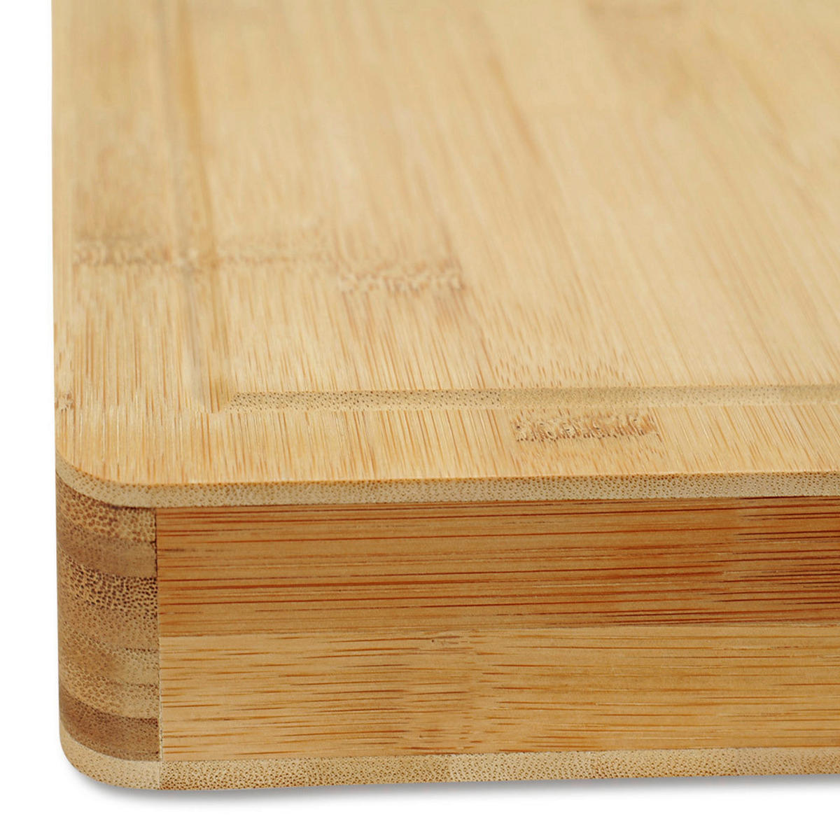 Kesper Tranchierbrett natur Bambus B/H/L: ca. 40x5x50 cm Tranchierbrett - natur (50,00/40,00/5,00cm) - Kesper