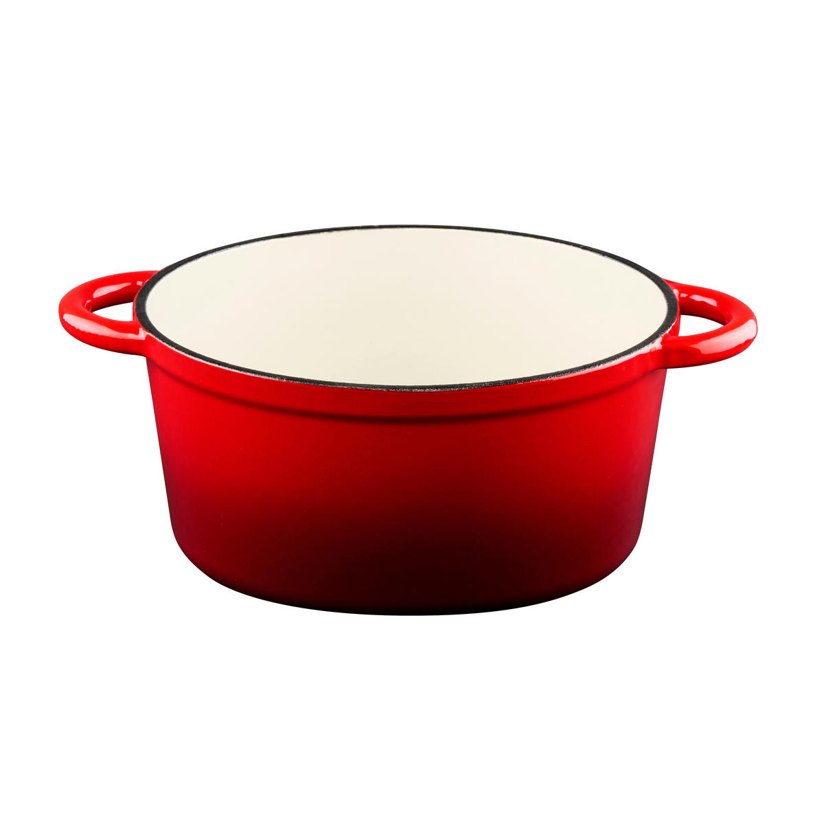 alpina Bräter rot Eisen D: ca. 24 cm Bräter_rund - rot (24,00cm) - Alpina