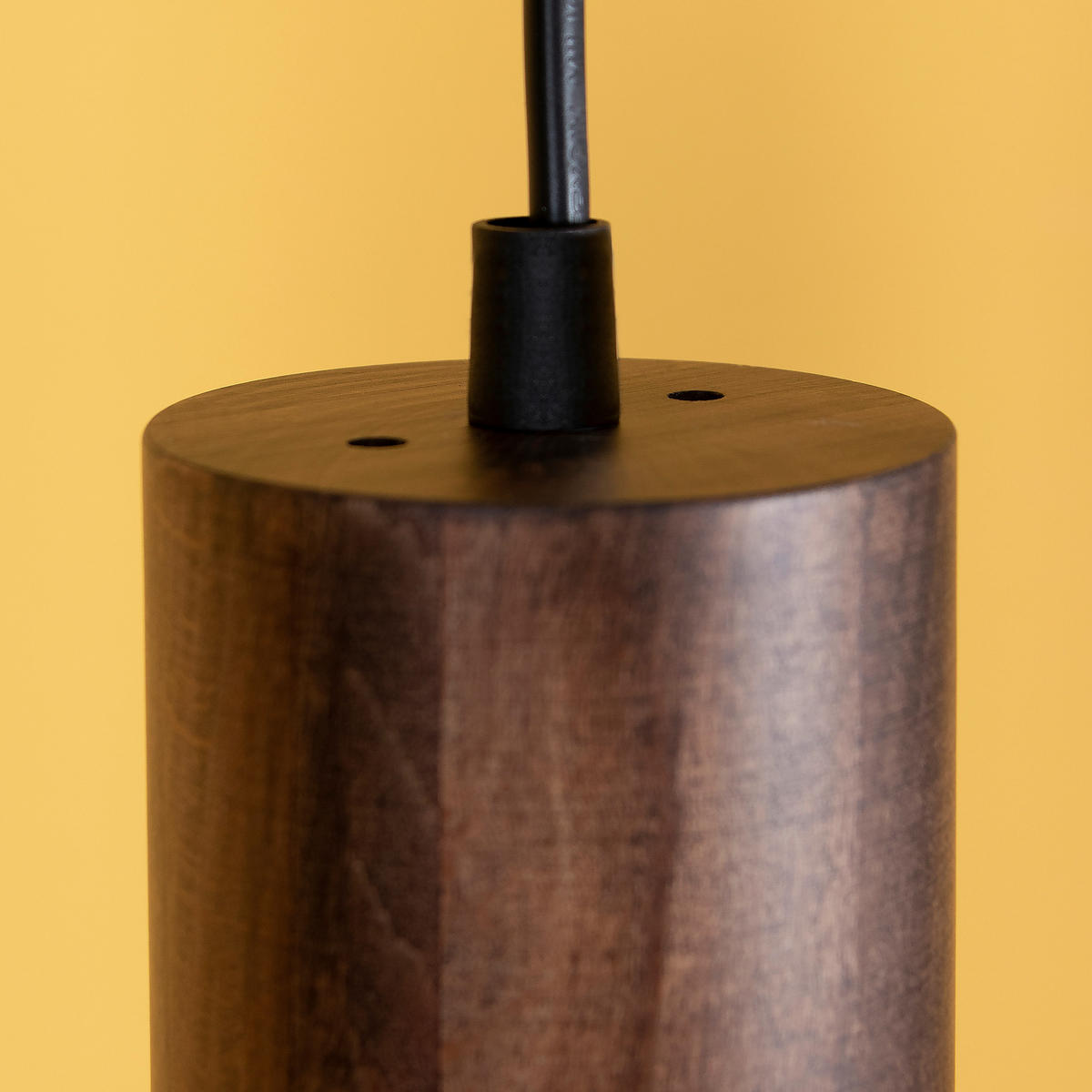 SPOT Light Pendelleuchte Pipe 1559404 schwarz dunkelbraun Metall Holz B/H/T: ca. 76x110x5 cm GU10 4 Brennstellen Pipe - dunkelbraun/schwarz (76,00/110,00/5,00cm) - SPOT Light