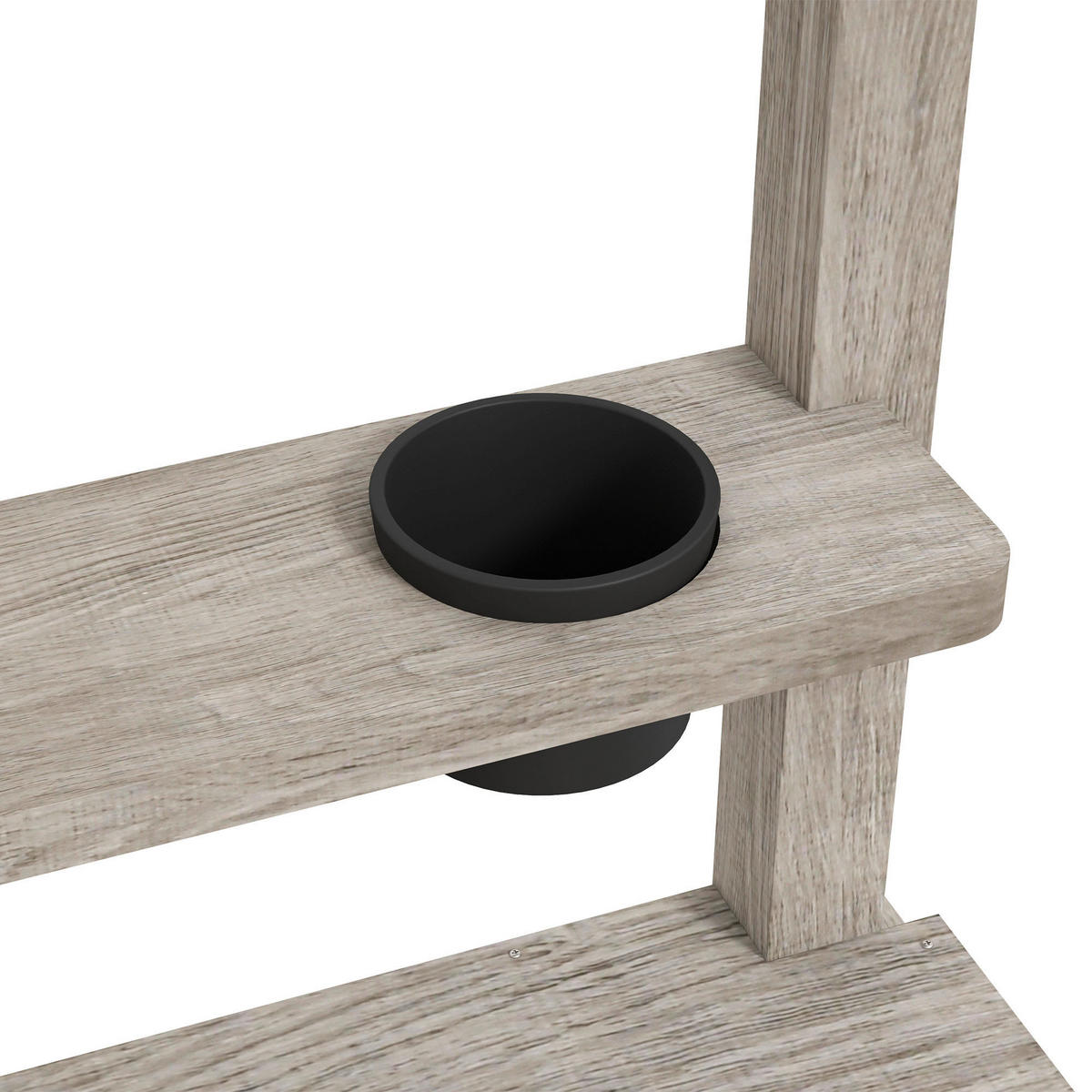Outsunny Sandkasten grau Sandkasten - grau - Outsunny