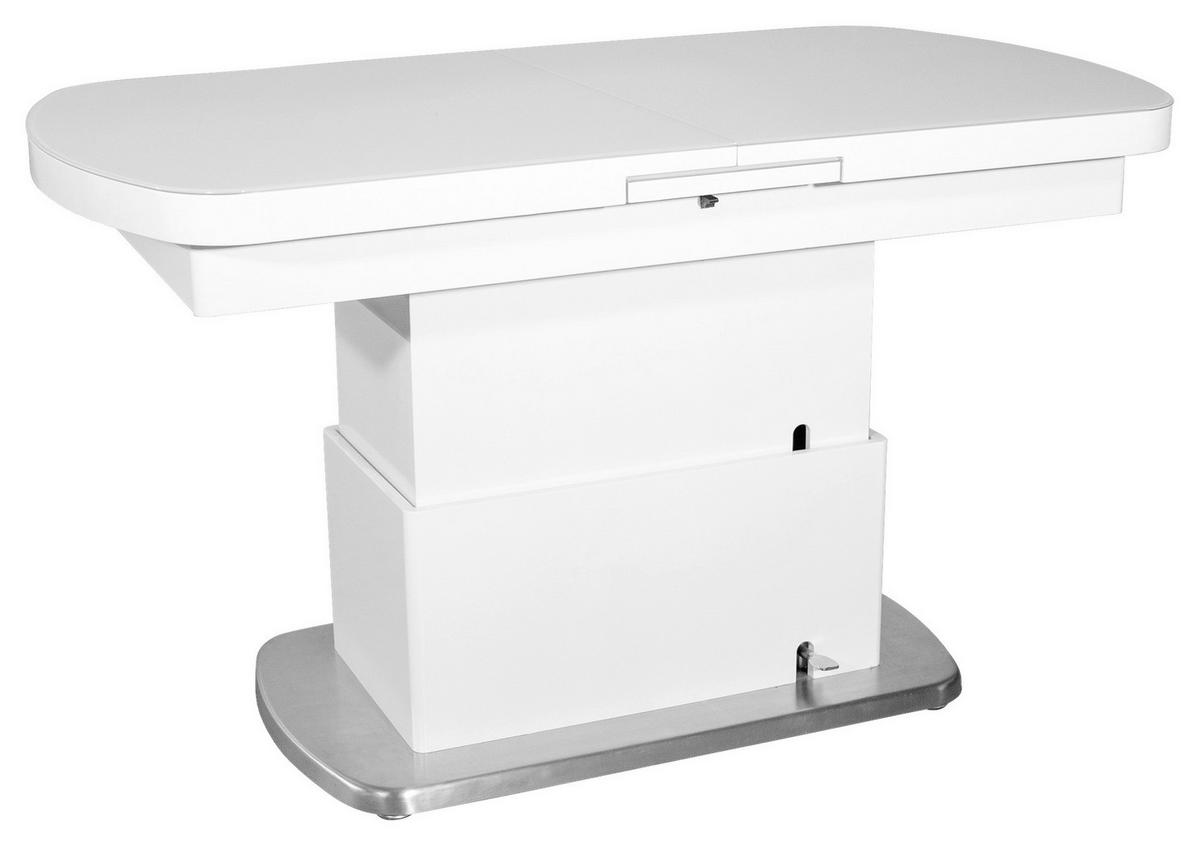 Couchtisch Levi weiß MDF B/H/T: ca. 135x50x75 cm Levi - weiß (135,00/50,00/75,00cm)