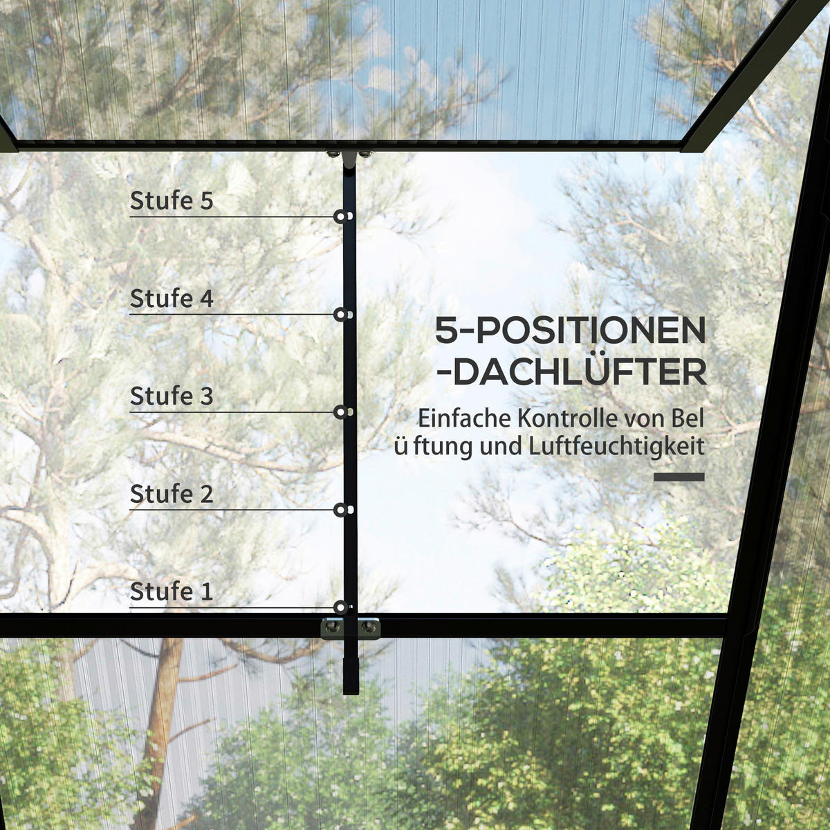 Outsunny Gewächshaus Gewächshaus - Outsunny