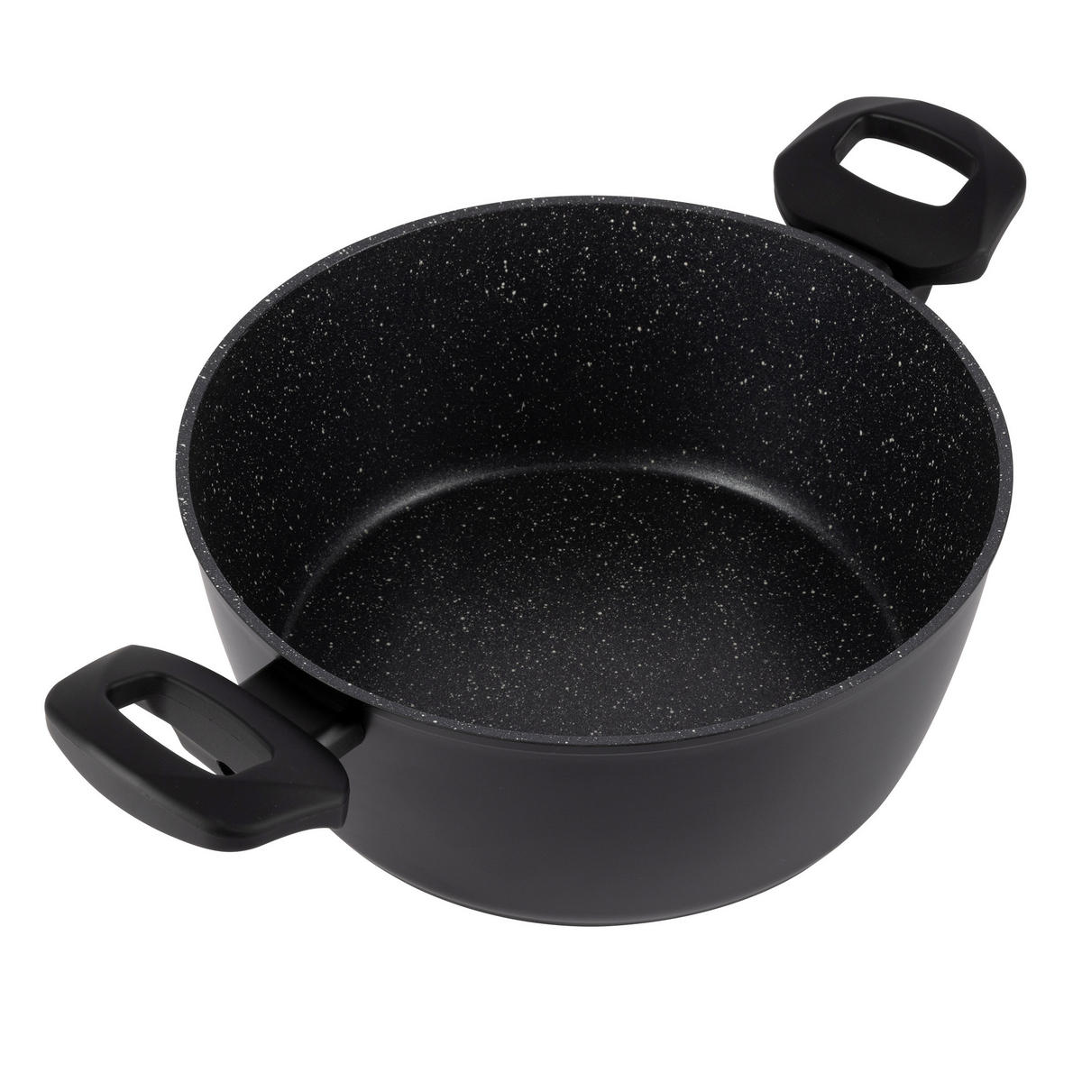 SAN IGNACIO Kochgeschirrset Tormes schwarz Aluminium Tormes - schwarz - SAN IGNACIO