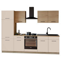 Stolarz-Lempert Küchenblock Fox II Cashmere Eiche Nachbildung B/H/T: ca. 270x200x60 cm Fox II - Cashmere (270,00/200,00/60,00cm) - Stolarz-Lempert