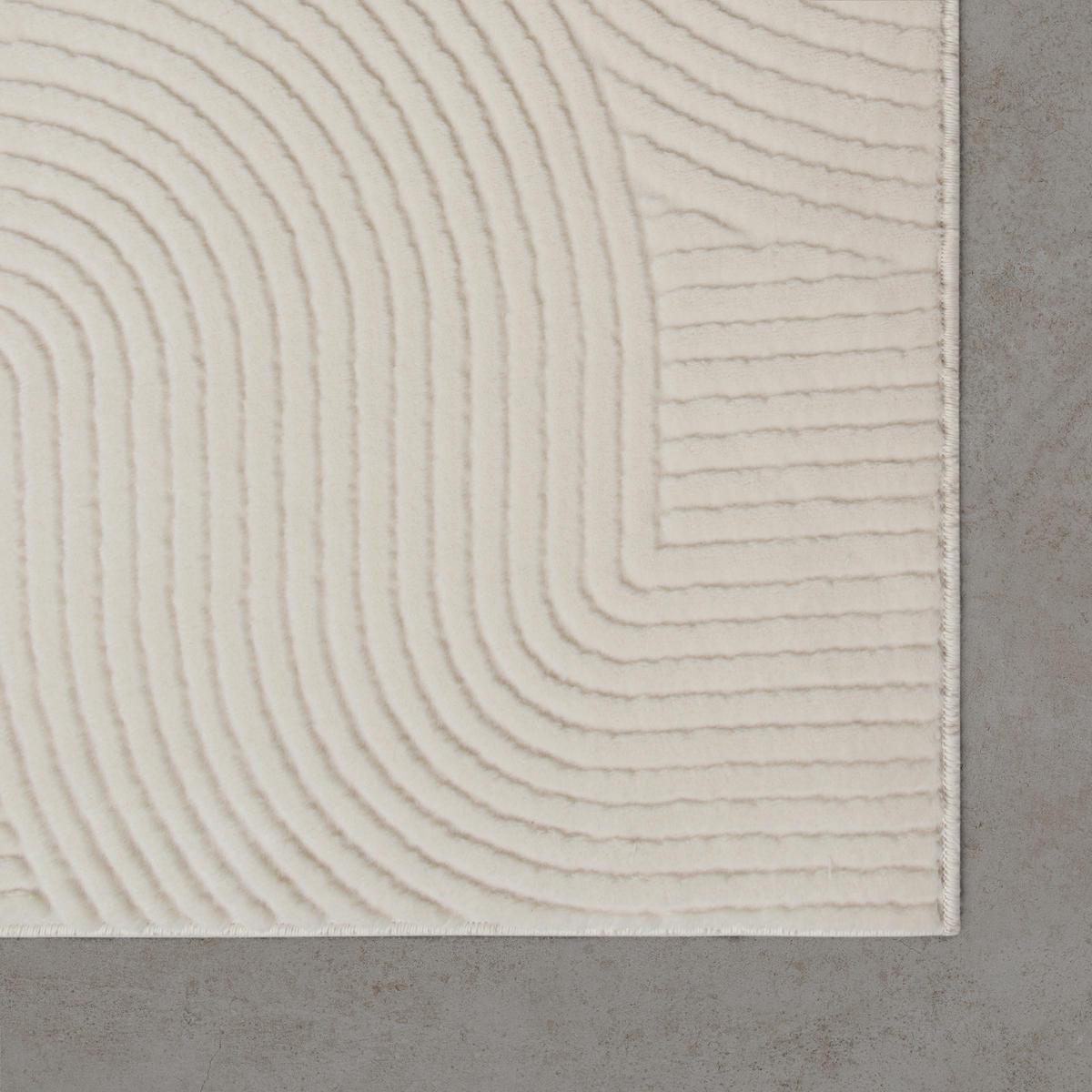 Dinarsu Teppich Stilo creme B/L: ca. 80x150 cm Stilo - creme (80,00/150,00cm) - Dinarsu