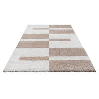 Sanat Hochflorteppich MILANO beige B/L: ca. 200x290 cm MILANO - beige (200,00/290,00cm) - Sanat
