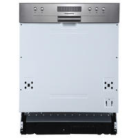 Respekta Einbaugeschirrspüler GSP60TIDM Edelstahl B/H/T: ca. 59,8x81,5x57 cm GSP60TIDM - Edelstahl (59,80/81,50/57,00cm) - Respekta