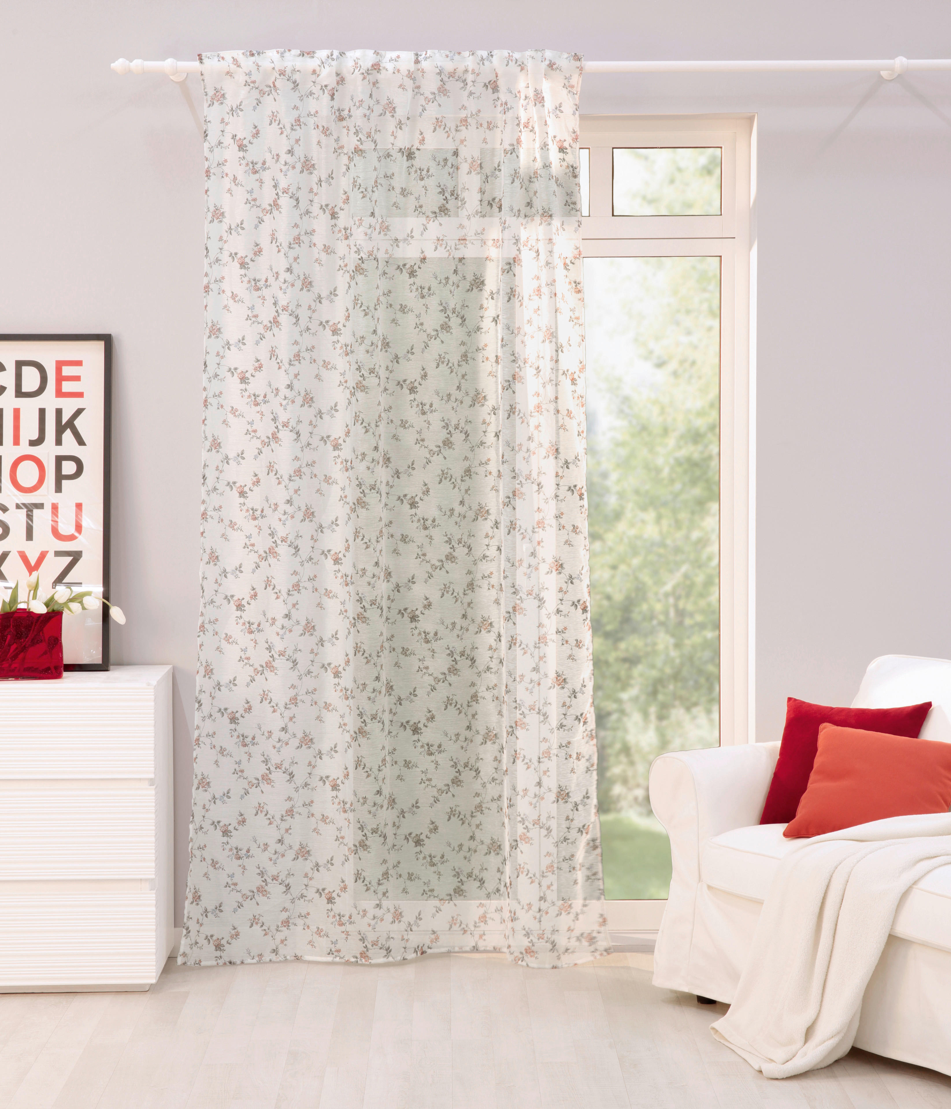 Kombivorhang Florina weiß B/L: ca. 140x245 cm Florina - weiß (140,00/245,00cm)
