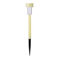 Solarleuchte gelb Kunststoff H: ca. 37 cm Solarleuchte_Summer gelb - gelb (37,00cm) - Sensation