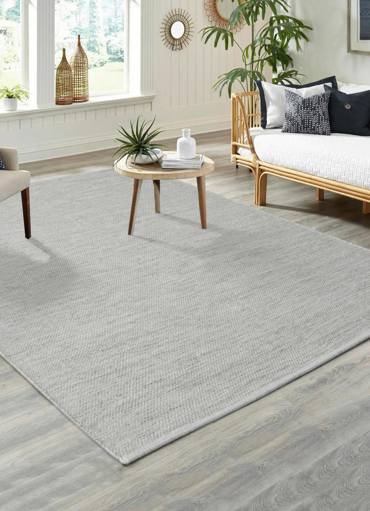 Merinos Teppich Stockholm creme B/L: ca. 120x170 cm Stockholm - creme (120,00/170,00cm) - Merinos