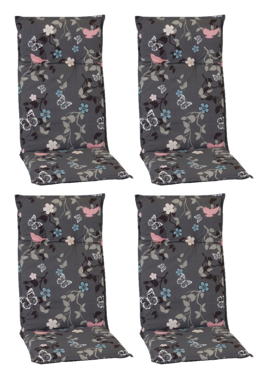 Beo Saumauflage für Hochlehner Bregenz multicolor Polyester-Mischgewebe B/H/L: ca. 50x6x118 cm 4er Set Bregenz - multicolor (118,00/50,00/6,00cm) - Beo