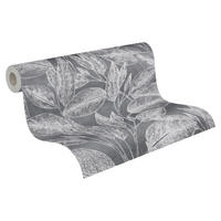 A.S.Creation Vliestapete Attractive Floral schwarz B/L: ca. 53x1005 cm Attractive - schwarz (53,00/1005,00cm) - A.S.Creation