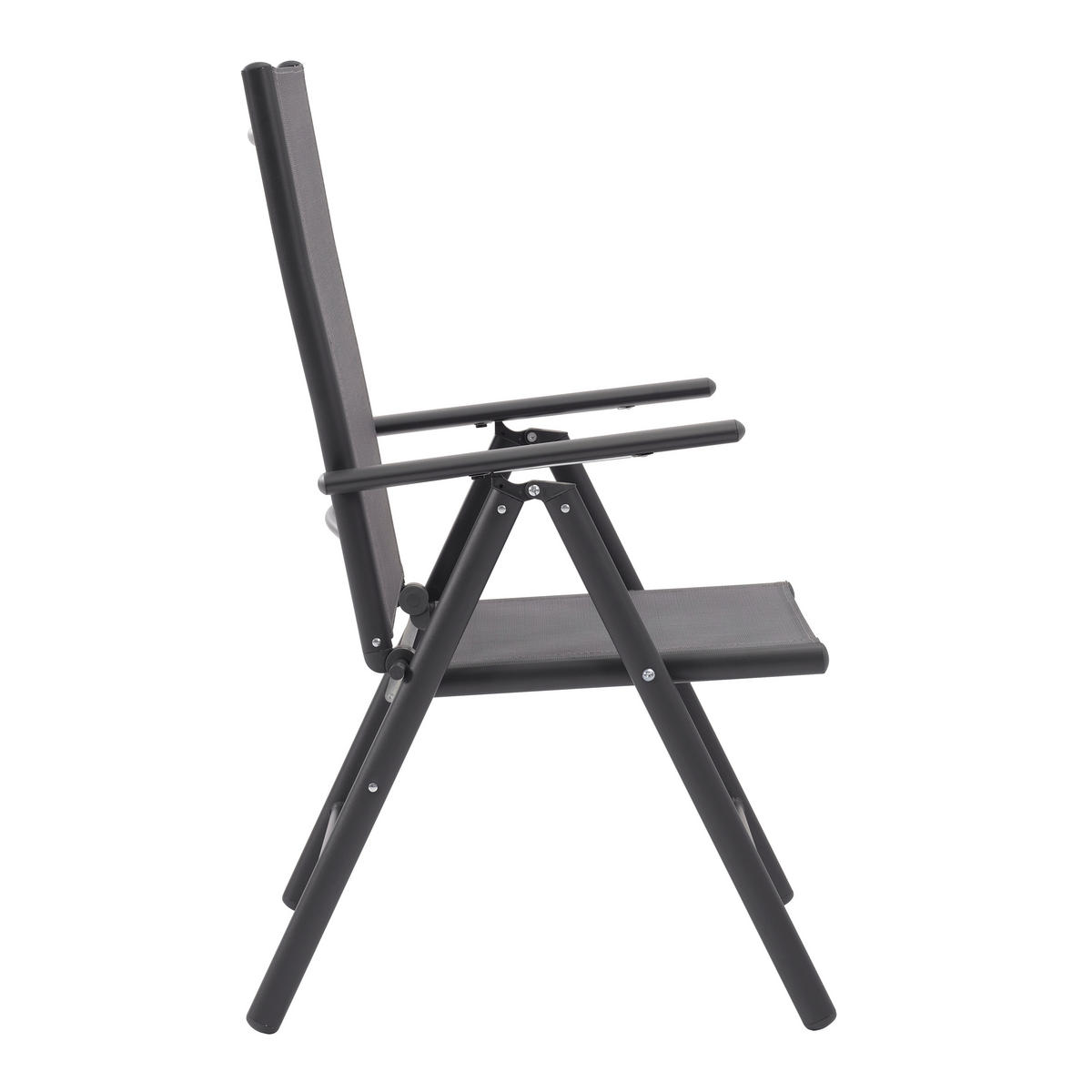 POCOline Gartensitzgruppe Patioset_5tlg. - schwarz/anthrazit - POCOline