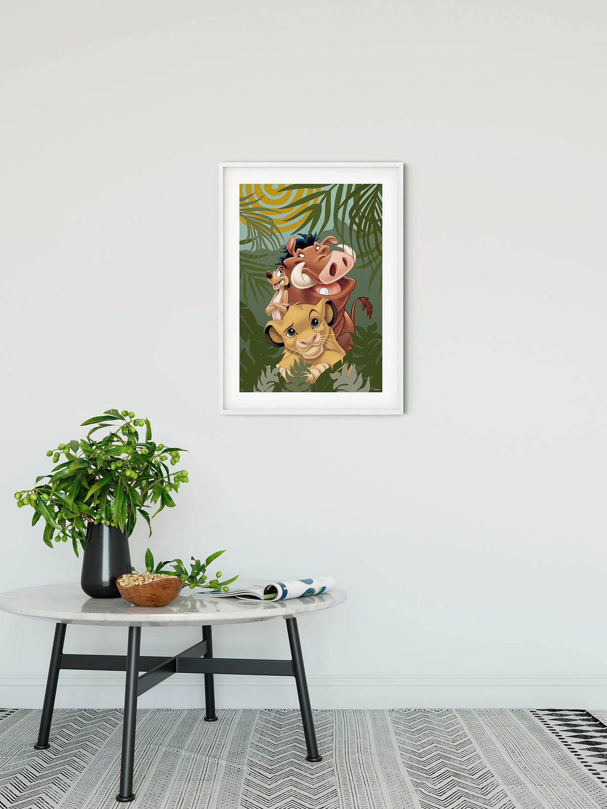 Komar Poster Lion King Carefree Lion King Carefree - Komar